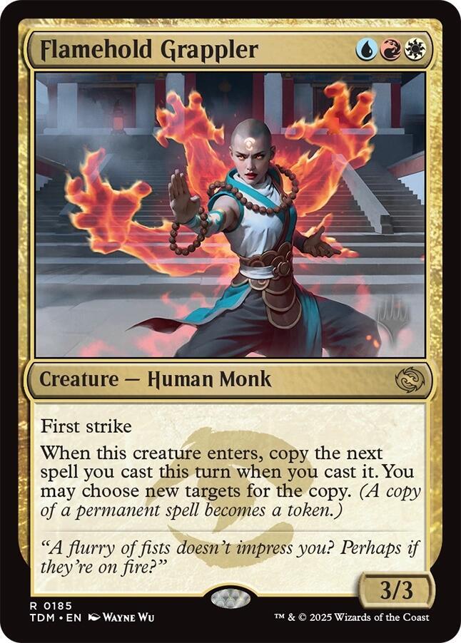 Flamehold Grappler | Promo Pack: Tarkir: Dragonstorm #185