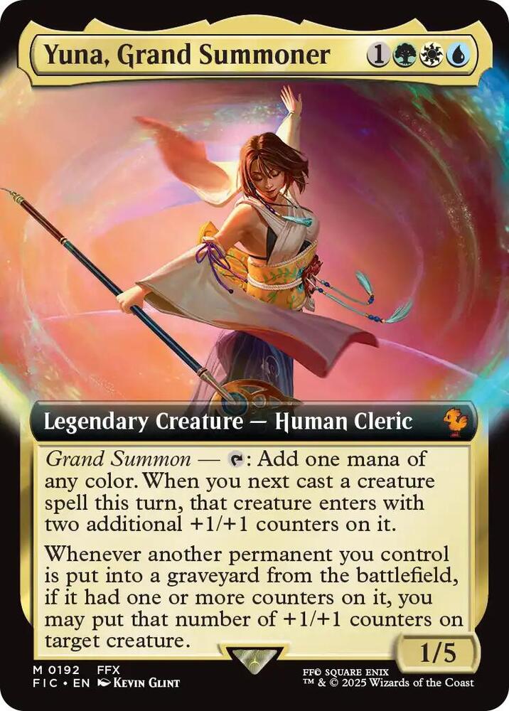 Yuna, Grand Summoner (Extended Art) | Commander: FINAL FANTASY #192