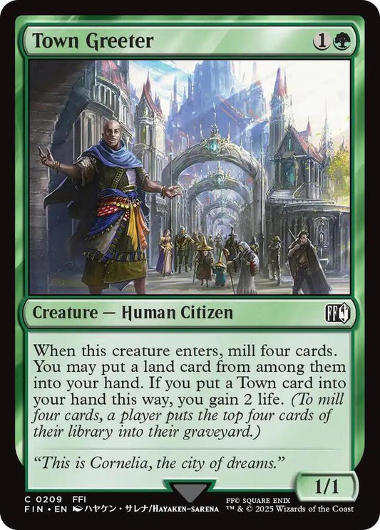 Town Greeter | FINAL FANTASY #209