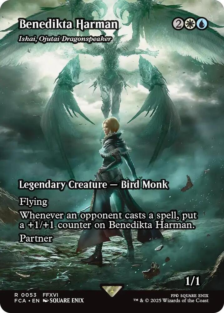 Benedikta Harman - Ishai, Ojutai Dragonspeaker (Showcase) | FINAL FANTASY: Through the Ages #53