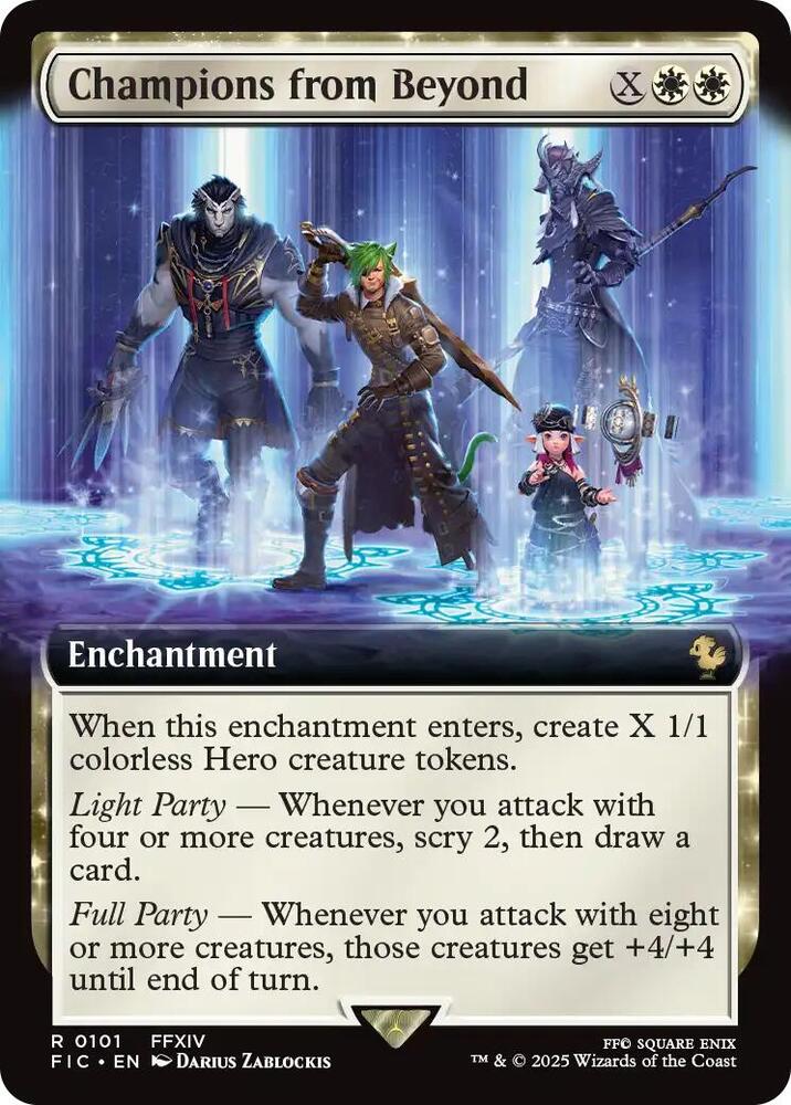 Champions from Beyond (Extended Art) | Commander: FINAL FANTASY #101