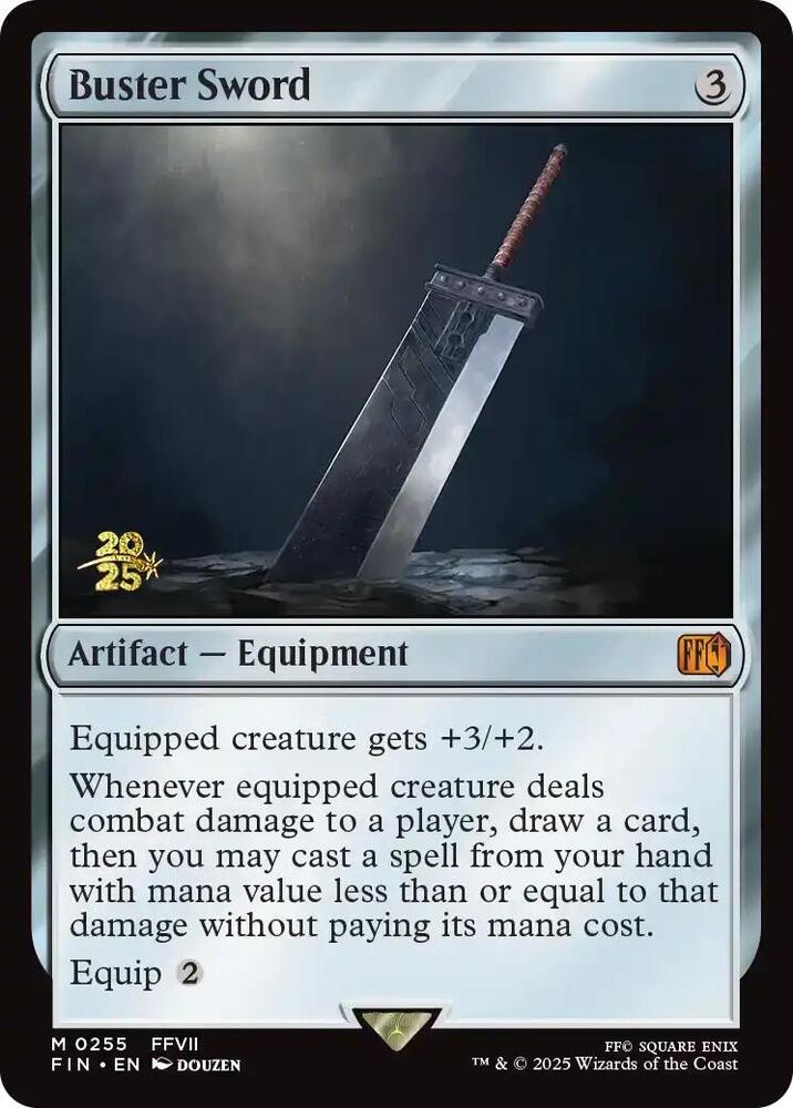 Buster Sword | Prerelease Cards #255