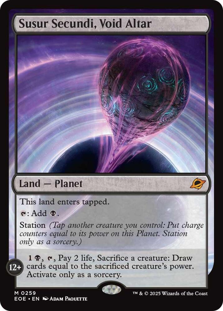 Susur Secundi, Void Altar | Edge of Eternities #259