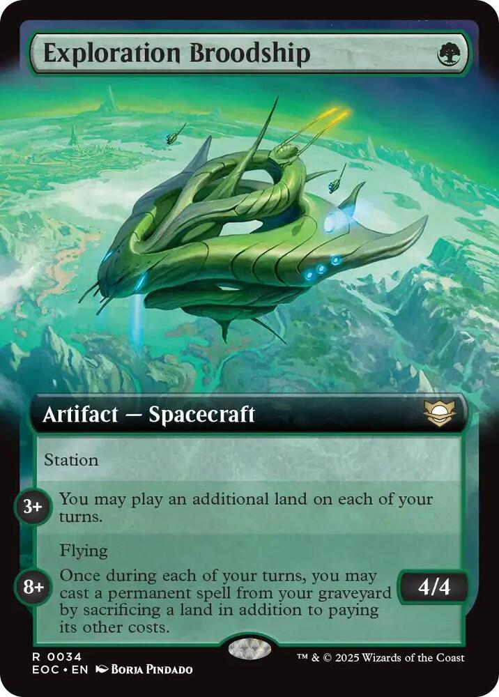 Exploration Broodship (Extended Art) | Commander: Edge of Eternities #34