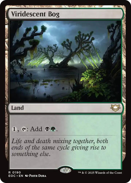 Viridescent Bog | Commander: Edge of Eternities #190