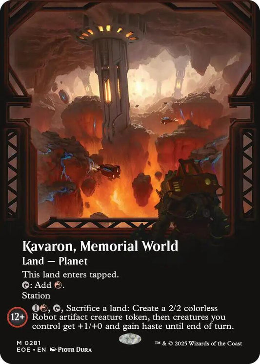 Kavaron, Memorial World (Borderless) | Edge of Eternities #281