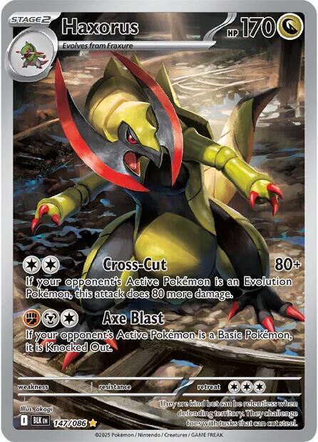 Haxorus - 147/086 | SV: Black Bolt #147/086