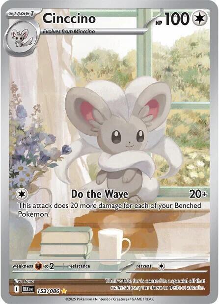 Cinccino - 153/086 | SV: Black Bolt #153/086