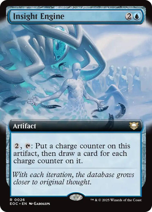 Insight Engine (Extended Art) | Commander: Edge of Eternities #26