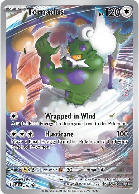 Tornadus - 210 | SV: Scarlet & Violet Promo Cards #210