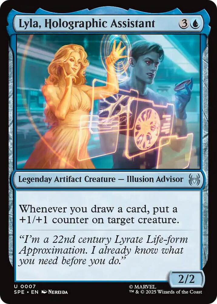 Lyla, Holographic Assistant | Marvel's Spider-Man: Eternal-Legal #7