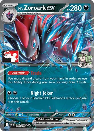 N's Zoroark ex - 098/159 | Prize Pack Series Cards #098/159