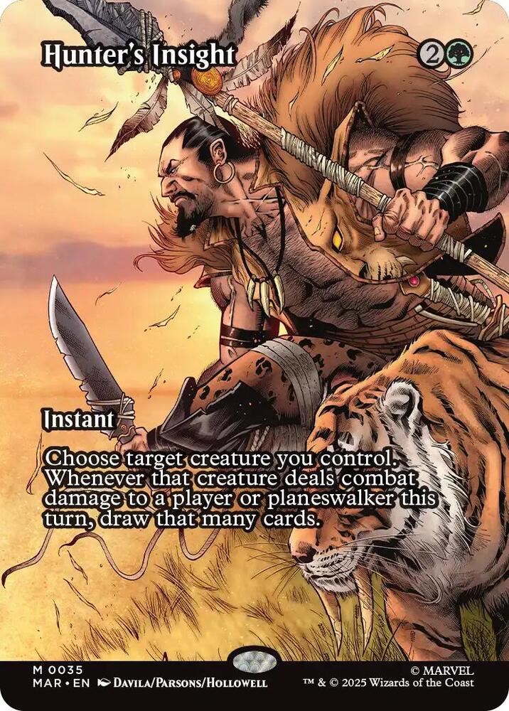 Hunter's Insight (Borderless) | Marvel Universe Eternal-Legal #35
