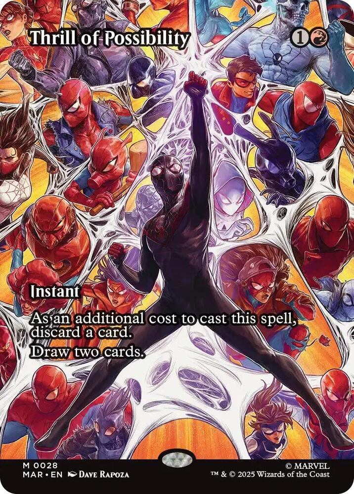 Thrill of Possibility (Borderless) | Marvel Universe Eternal-Legal #28