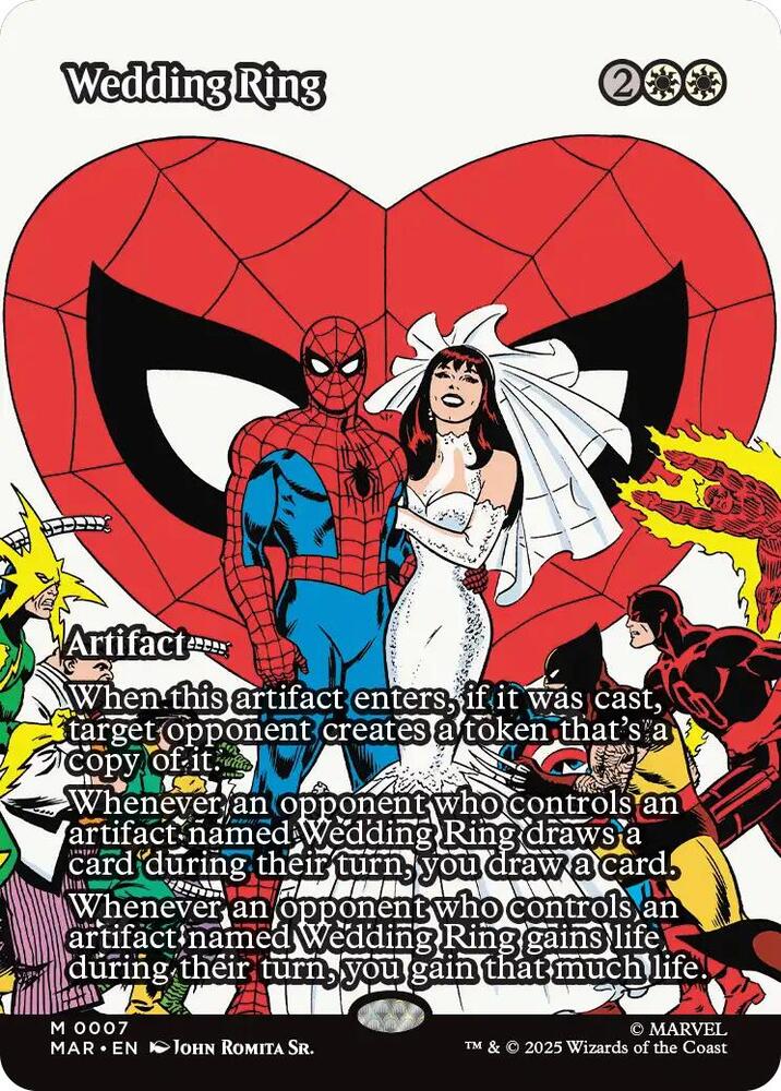 Wedding Ring (Borderless) | Marvel Universe Eternal-Legal #7