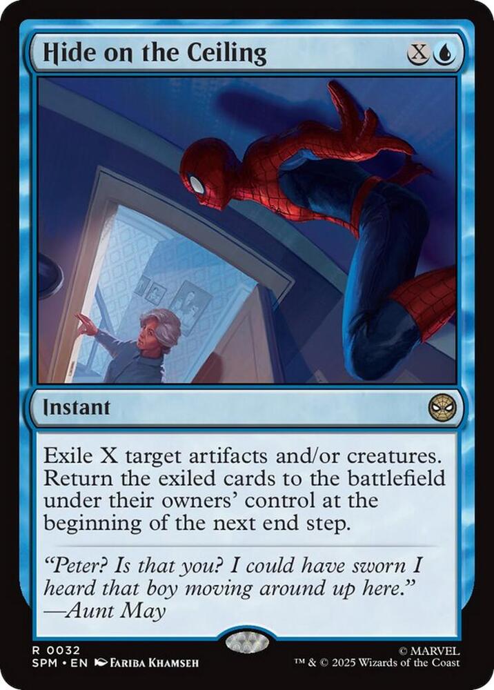 Hide on the Ceiling | Marvel's Spider-Man #32