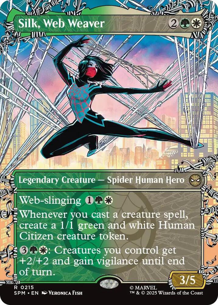 Silk, Web Weaver (Borderless) | Marvel's Spider-Man #215