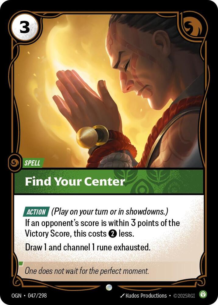 Find Your Center | Origins #047/298