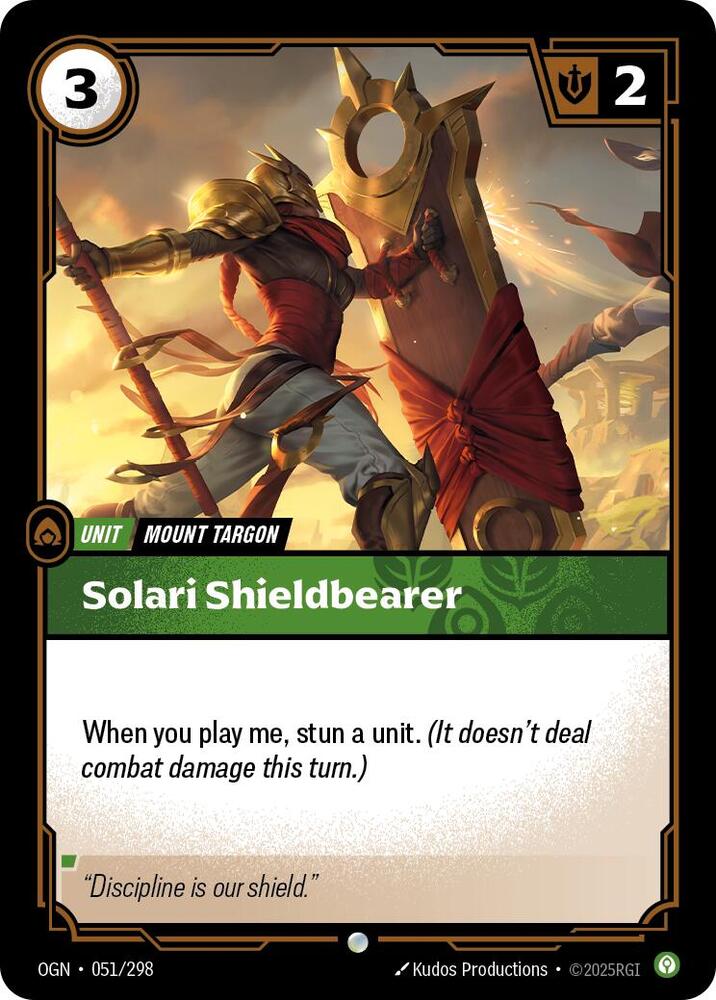 Solari Shieldbearer | Origins #051/298