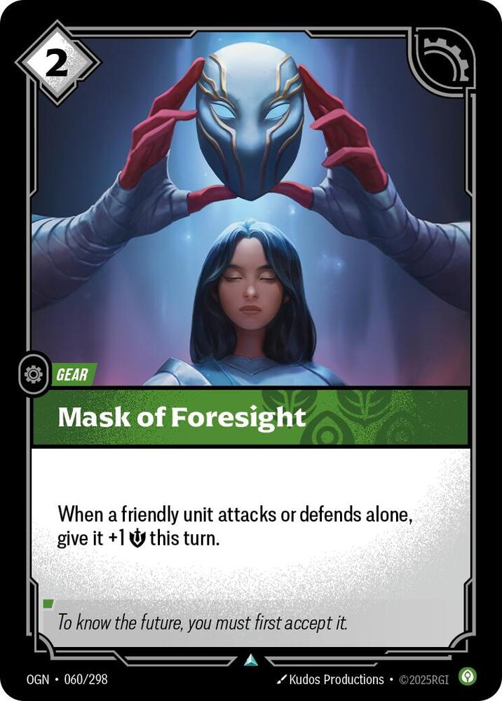 Mask of Foresight | Origins #060/298
