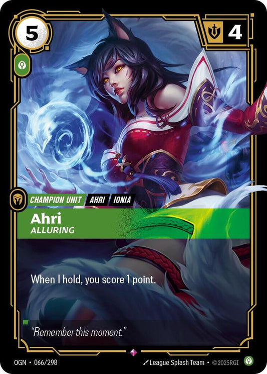 Ahri, Alluring | Origins #066/298