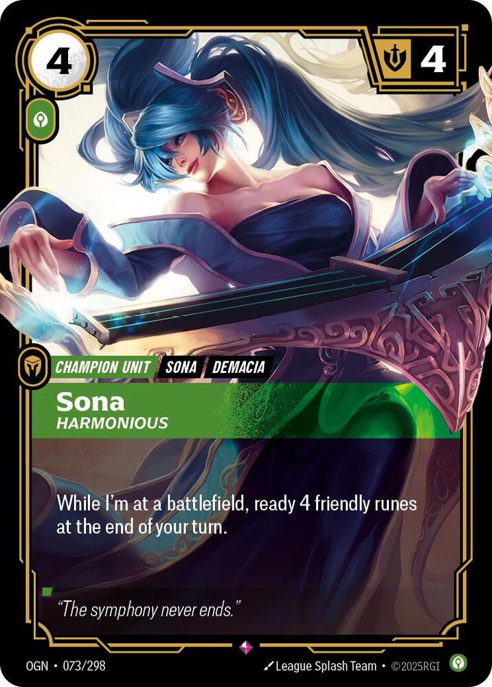 Sona, Harmonious | Origins #073/298