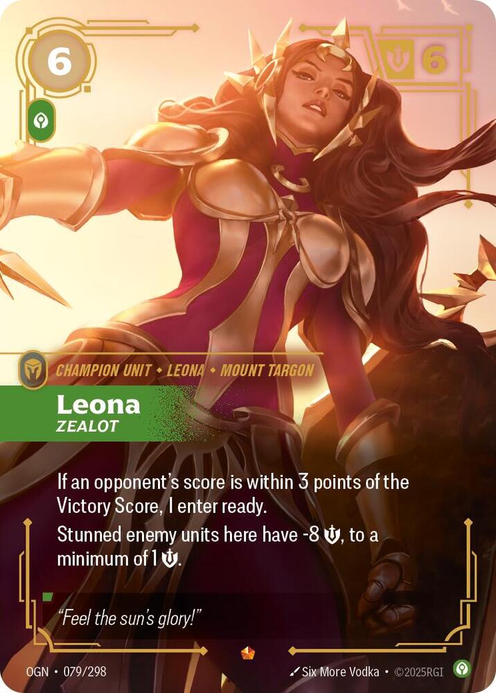 Leona, Zealot | Origins #079/298