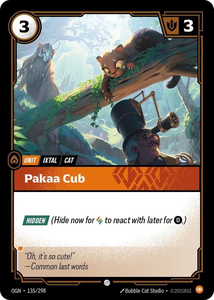 Pakaa Cub | Origins #135/298