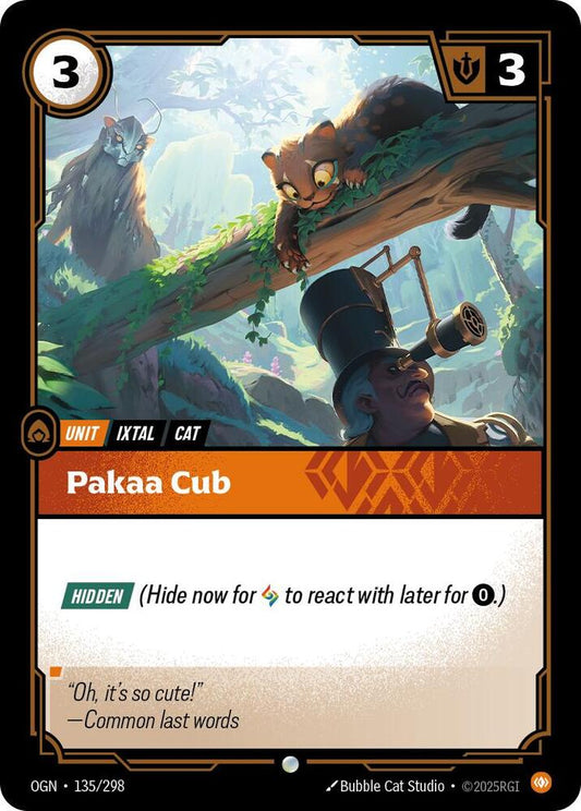 Pakaa Cub | Origins #135/298