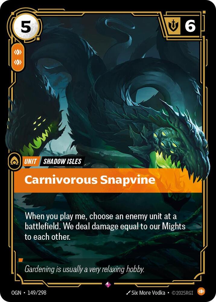 Carnivorous Snapvine | Origins #149/298