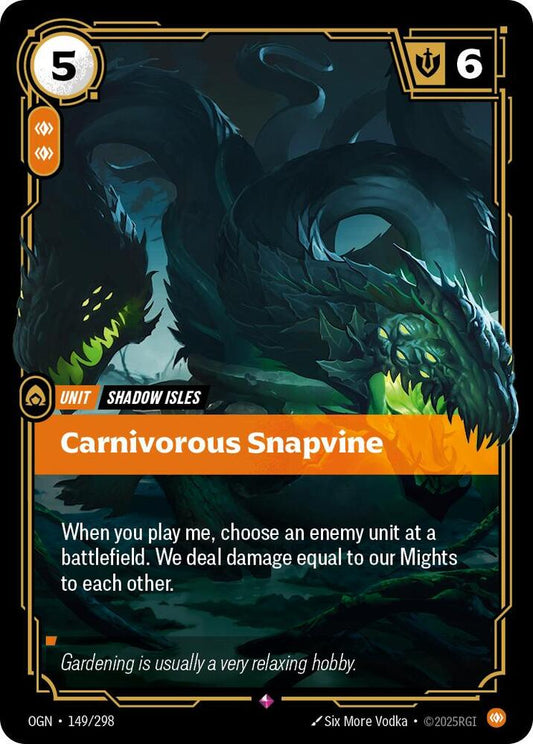 Carnivorous Snapvine | Origins #149/298