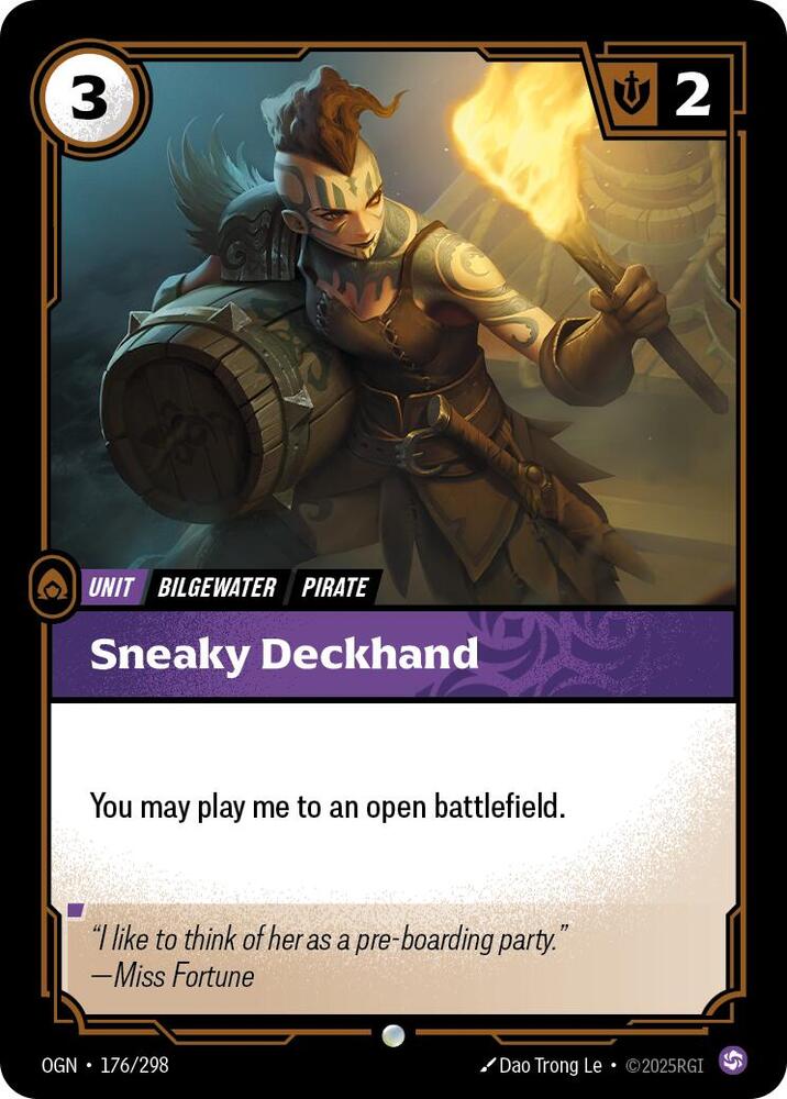 Sneaky Deckhand | Origins #176/298