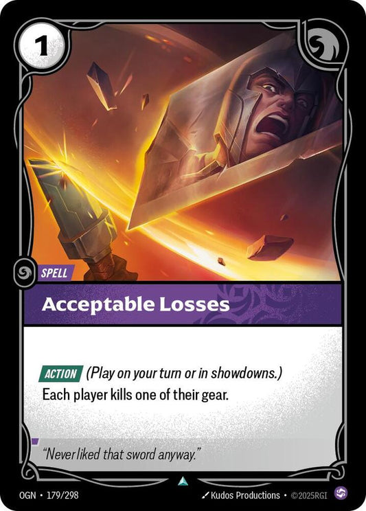 Acceptable Losses | Origins #179/298