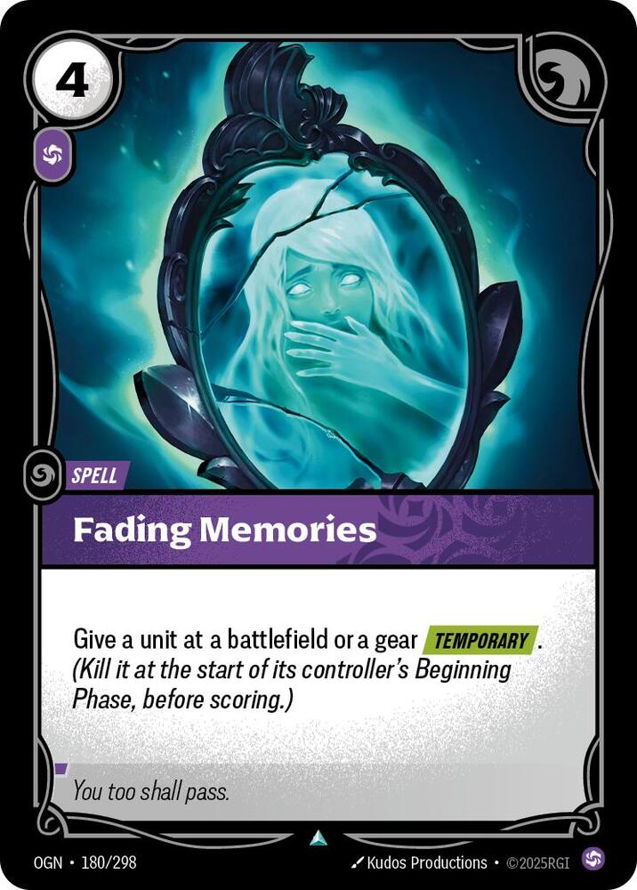 Fading Memories | Origins #180/298