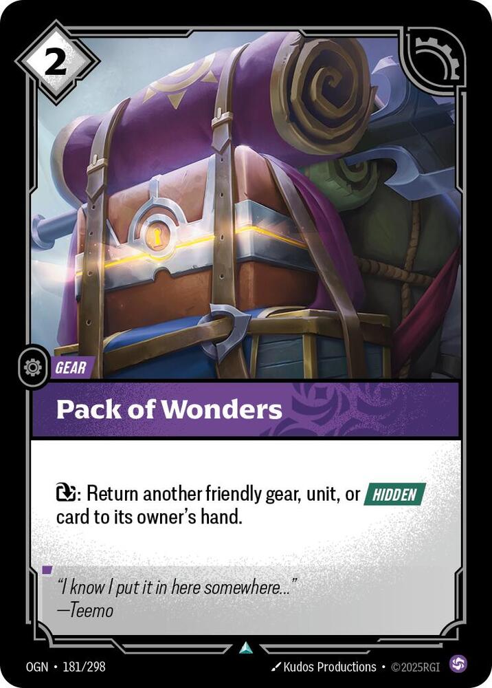 Pack of Wonders | Origins #181/298
