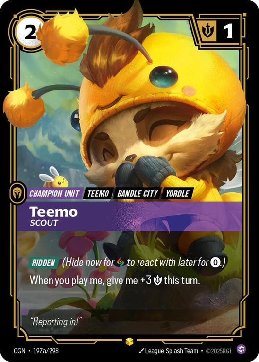 Teemo, Scout (Alternate Art) | Origins #197a/298
