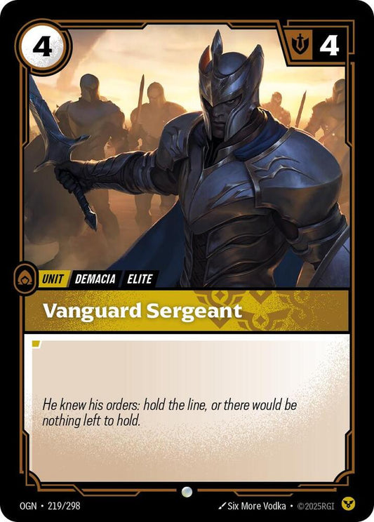 Vanguard Sergeant | Origins #219/298