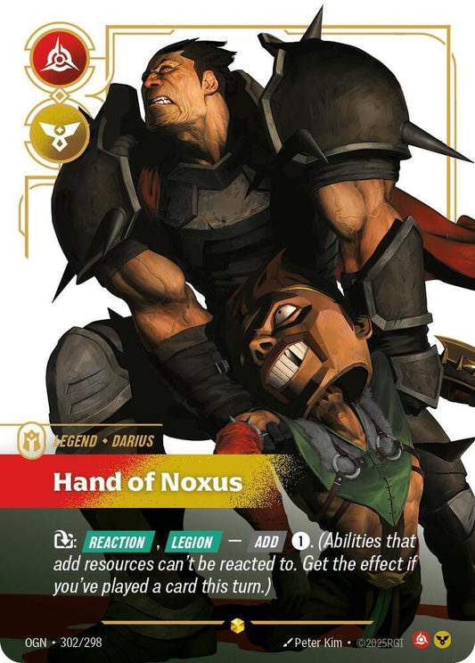 Darius, Hand of Noxus (Overnumbered) | Origins #302/298