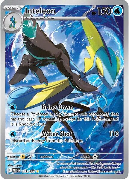 Inteleon - 142/132 | ME01: Mega Evolution #142/132
