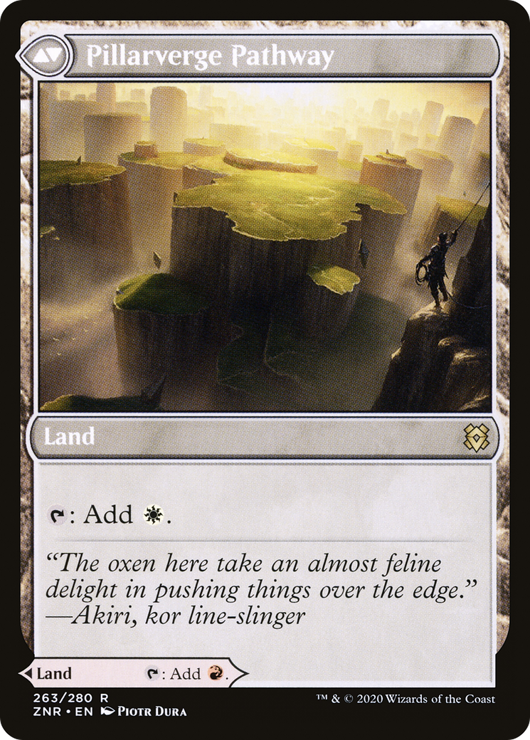 Needleverge Pathway // Pillarverge Pathway | Zendikar Rising #263