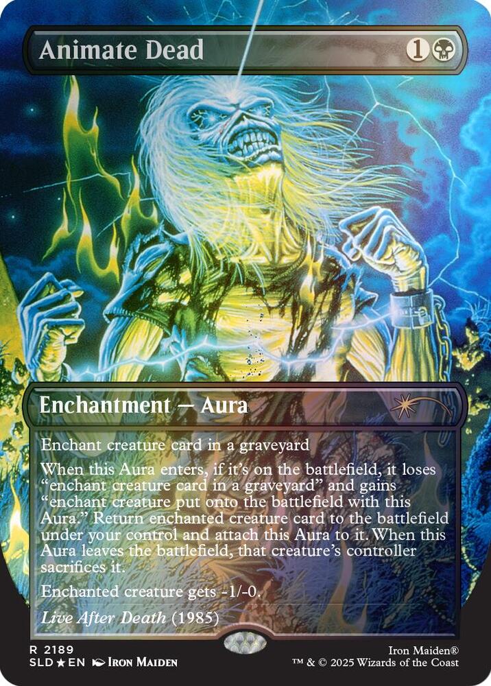 Animate Dead (Rainbow Foil) | Secret Lair Drop Series #2189