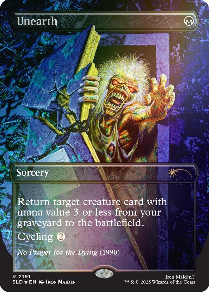 Unearth (Rainbow Foil) | Secret Lair Drop Series #2191