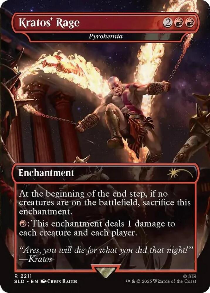 Kratos' Rage - Pyrohemia | Secret Lair Drop Series #2211