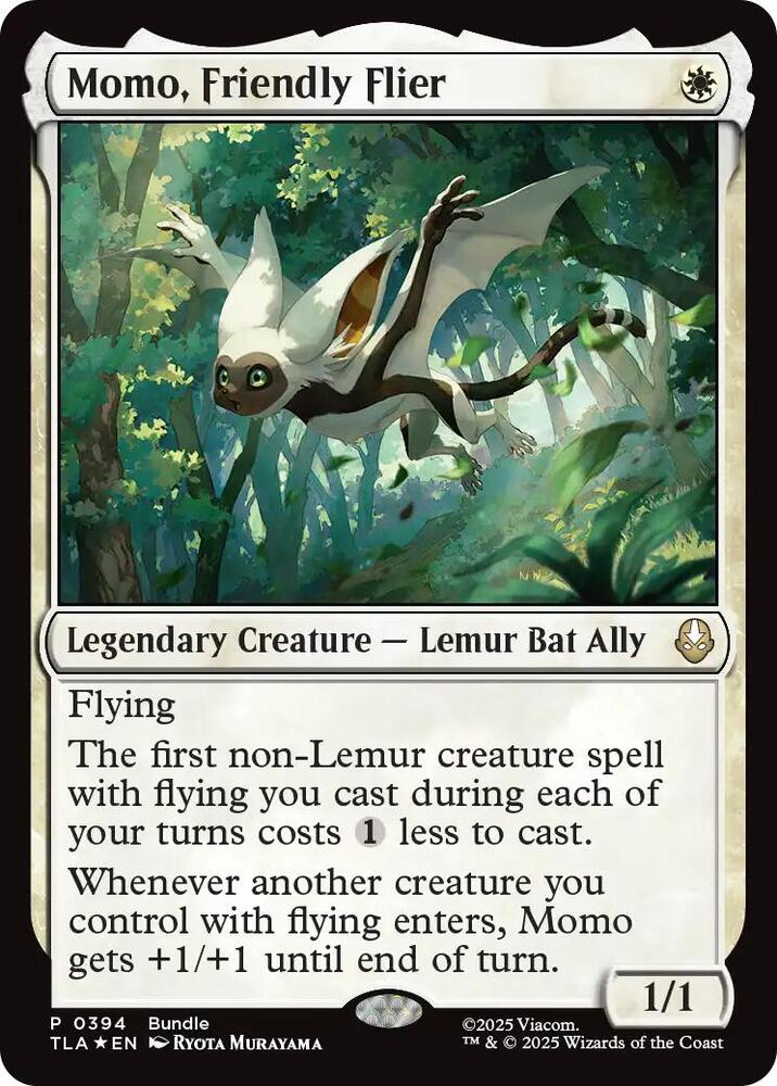 Momo, Friendly Flier | Unique and Miscellaneous Promos #394