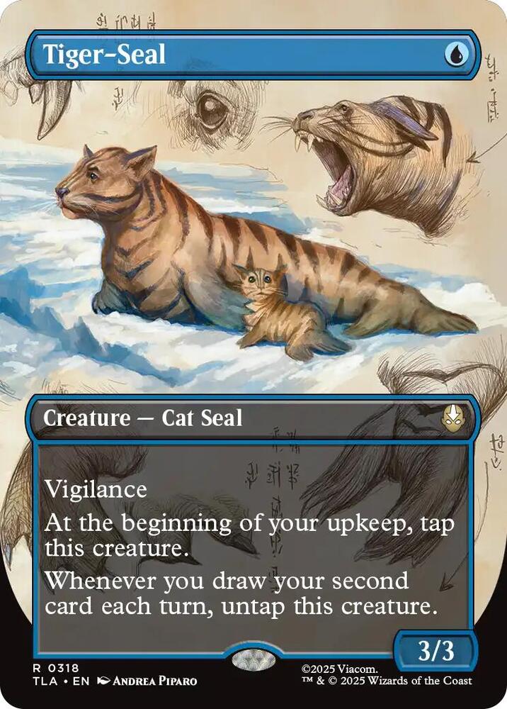 Tiger-Seal (Borderless) | Avatar: The Last Airbender #318