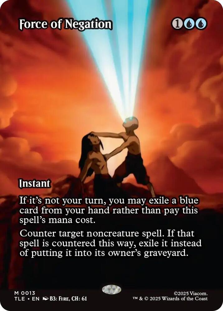 Force of Negation (Borderless) | Avatar: The Last Airbender: Eternal-Legal #13