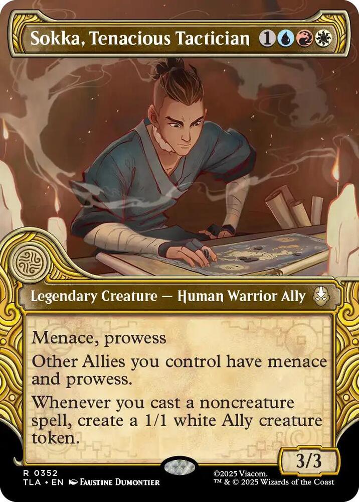 Sokka, Tenacious Tactician (Showcase) | Avatar: The Last Airbender #352