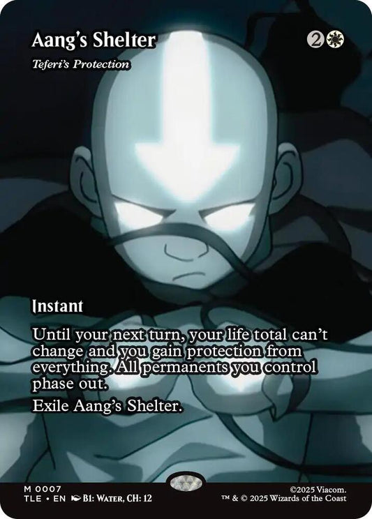 Aang's Shelter - Teferi's Protection (Borderless) | Avatar: The Last Airbender: Eternal-Legal #7