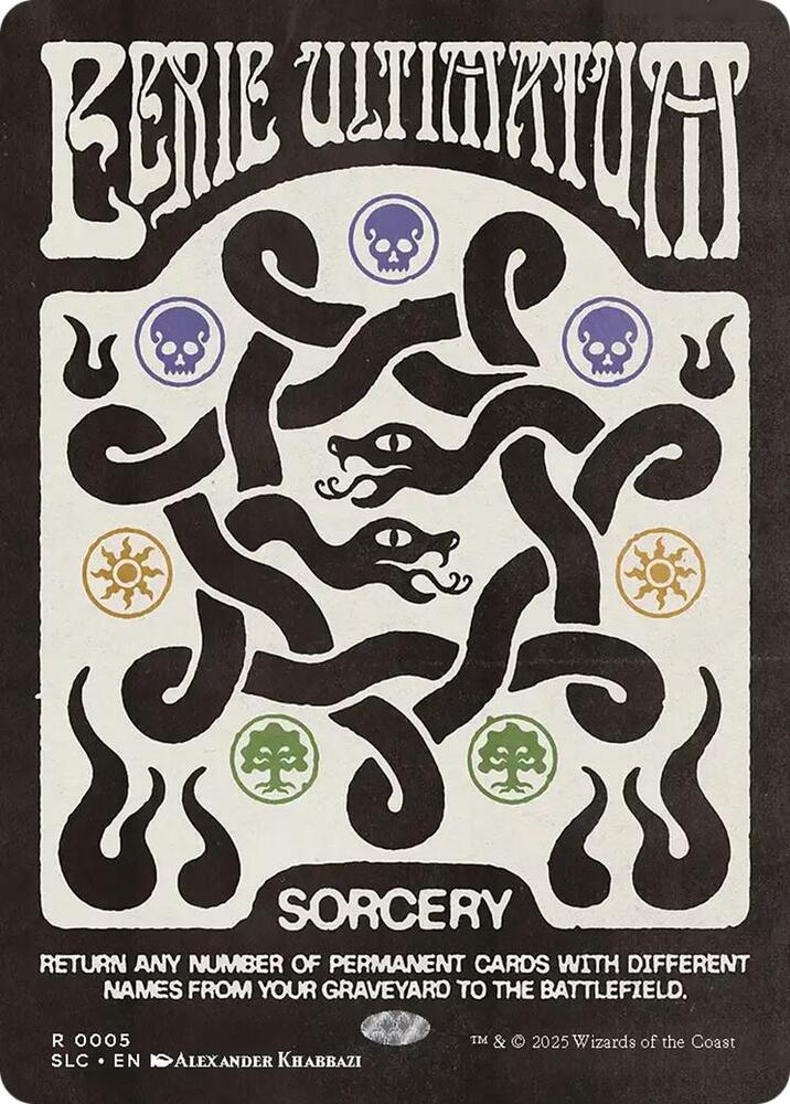 Eerie Ultimatum | Secret Lair Countdown Kit #5