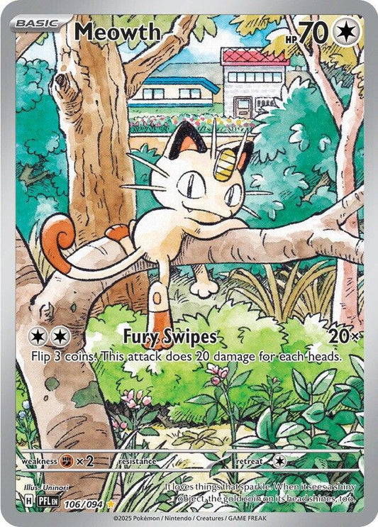 Meowth | ME02: Phantasmal Flames #106/094